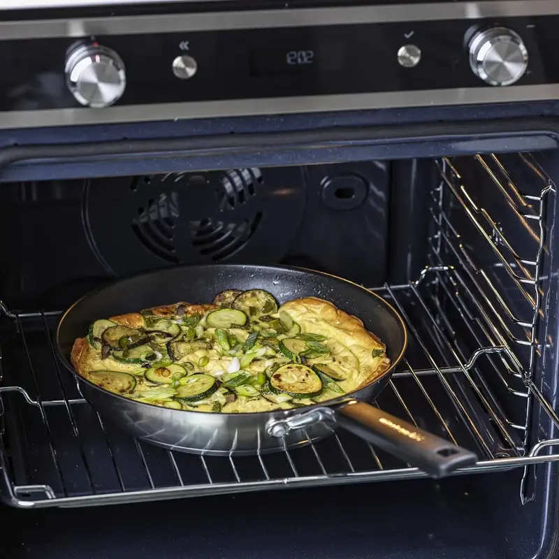 Набір сковорідок KitchenAid CSS, 20+24+28 см із керамічним покриттям (CC005708-001) - фото - №8