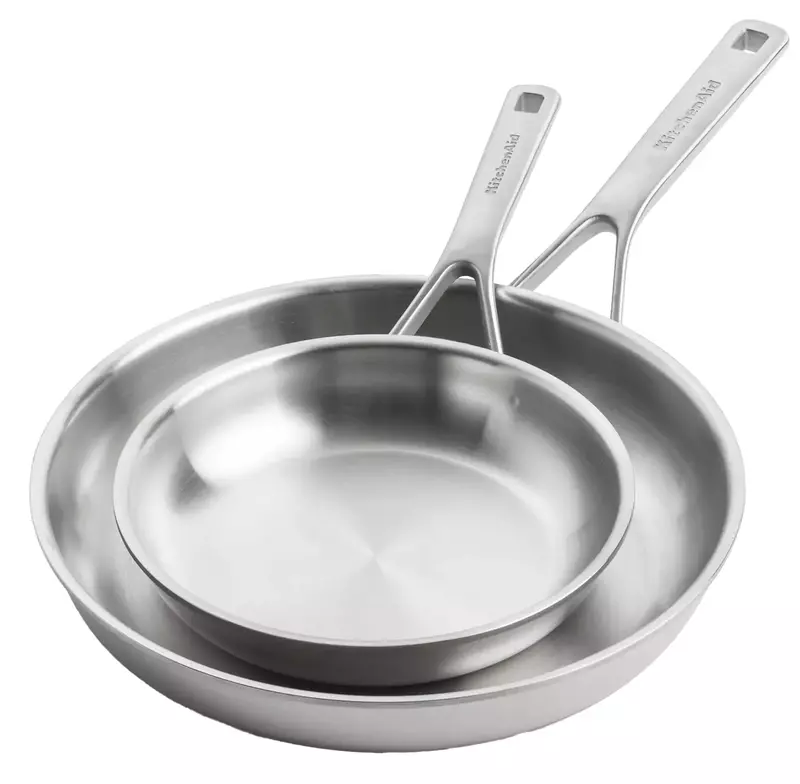 Набір сковорідок KitchenAid MSS, 20+28 см (CC004915-001) - фото - №0