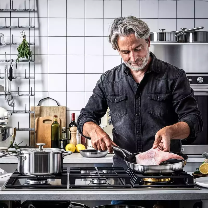 Набір сковорідок KitchenAid MSS, 24+28 см (CC004916-001) - фото - №6