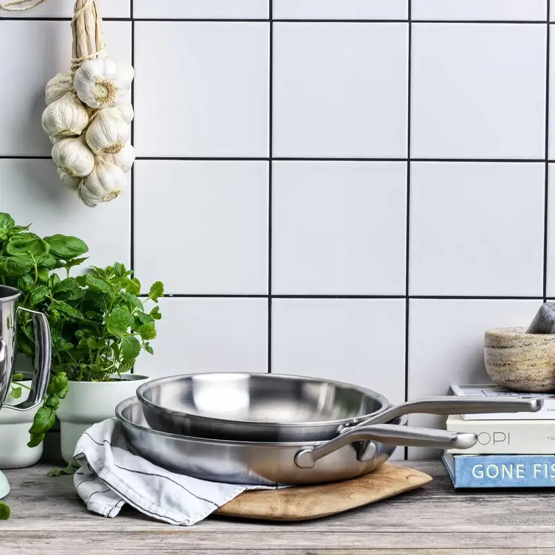 Набір сковорідок KitchenAid MSS, 24+28 см (CC004916-001) - фото - №9