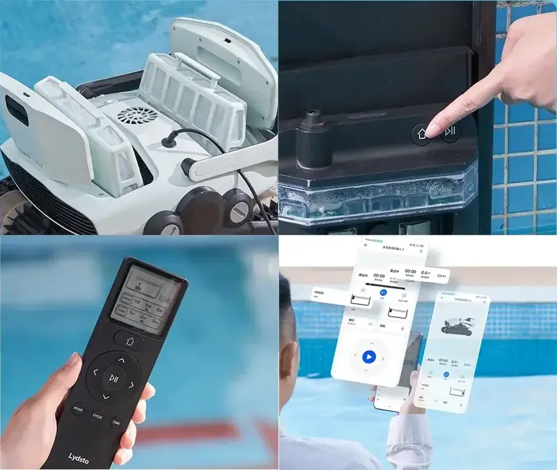 Робот-мийник басейнів Lydsto Robotic Pool Cleaner P1MAX - фото - №13