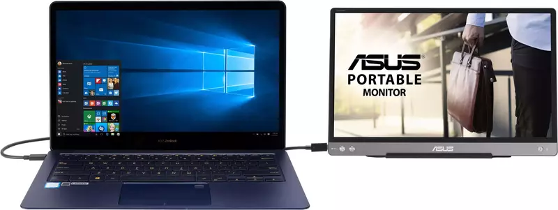Монітор портативний Asus 14" MB14AC (90LM0631-B01170) - фото - №7