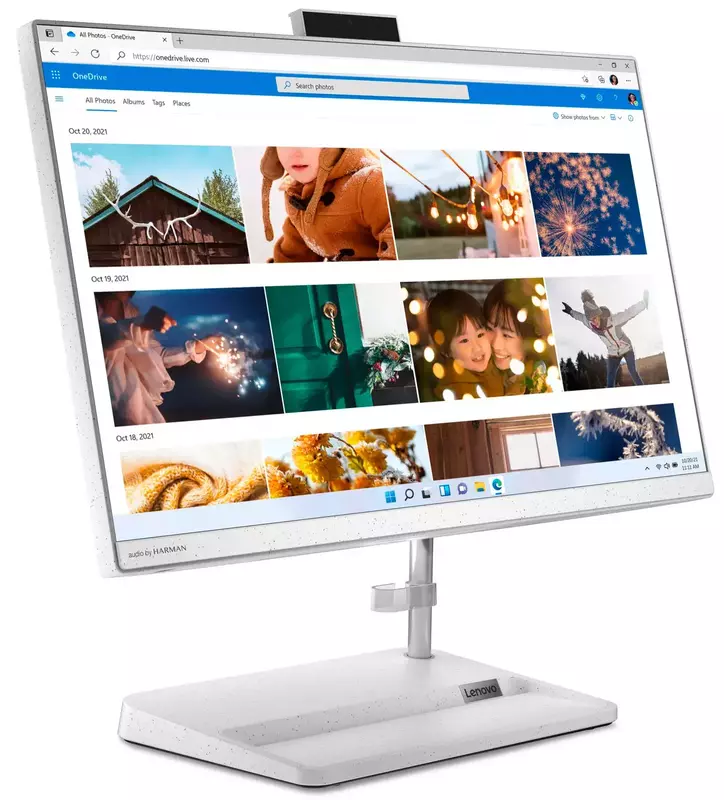 Моноблок Lenovo IdeaCentre AIO 3 22IAP7 White (F0GG006AUA) - фото - №1