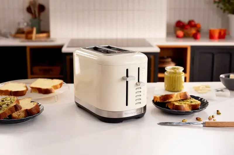 Тостер KitchenAid (Кремовий) 5KMT2109EAC - фото - №4