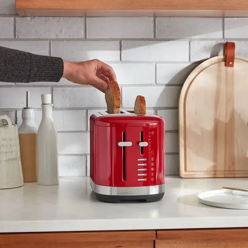 Тостер KitchenAid (Червоний) 5KMT2109EER - фото - №4