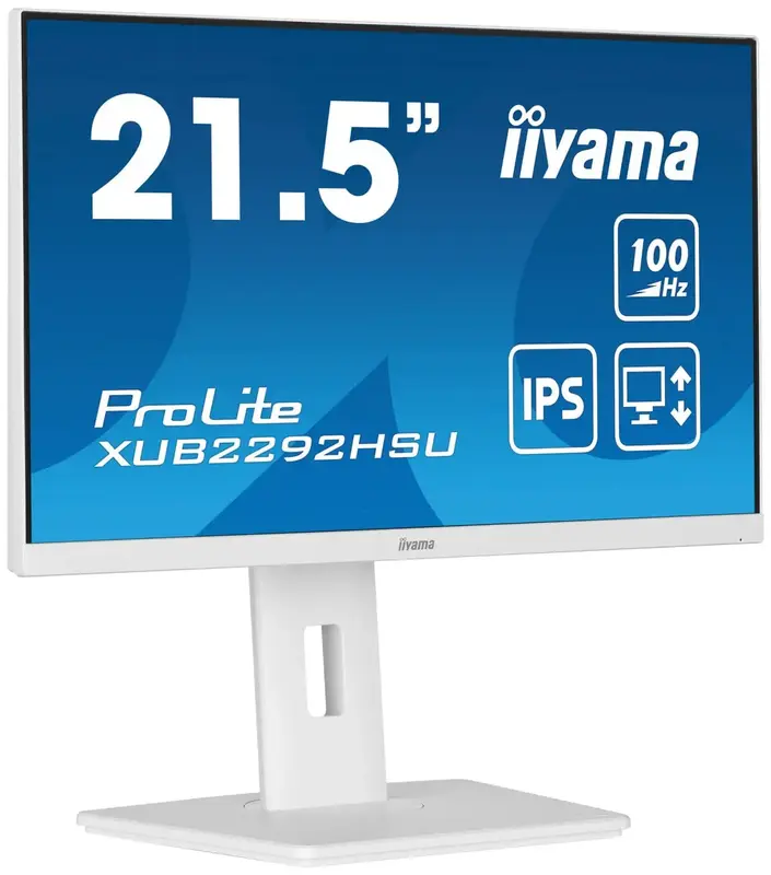 Монітор 21.5" Iiyama XUB2292HSU-W6 - фото - №2
