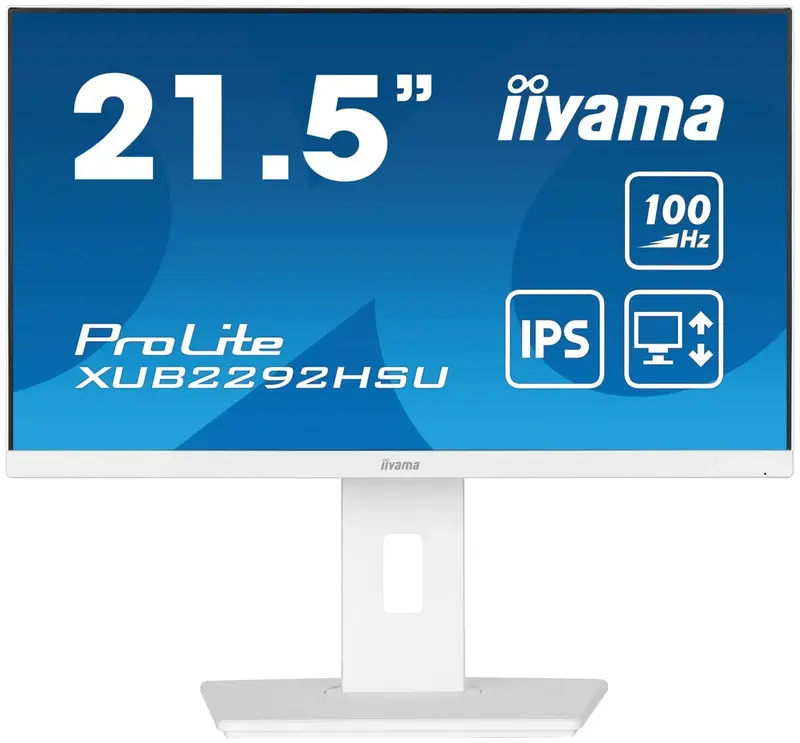 Монітор 21.5" Iiyama XUB2292HSU-W6 - фото - №0