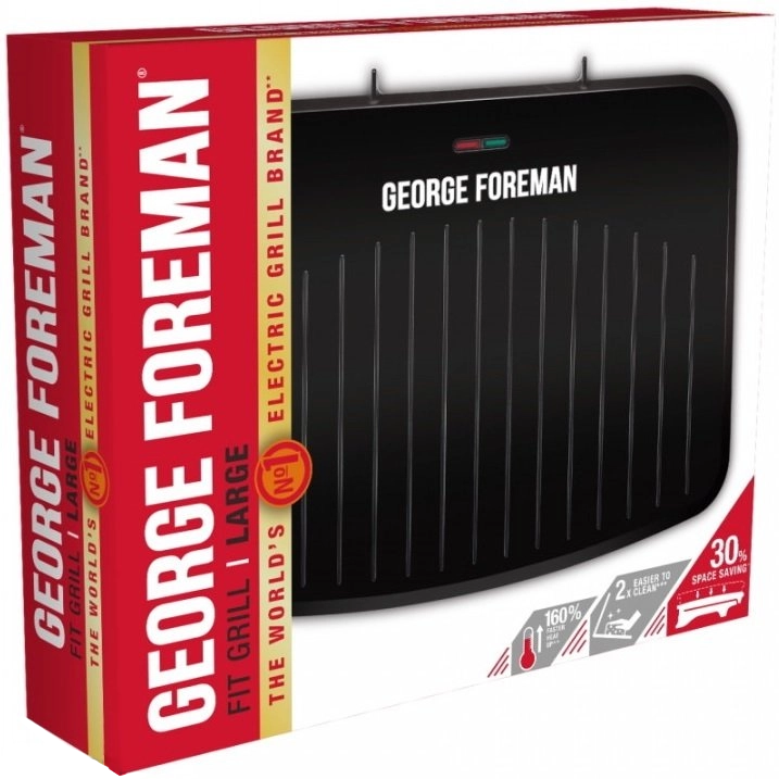 Гриль-барбекю электрический George Foreman 25820-56 Fit Grill Large фото