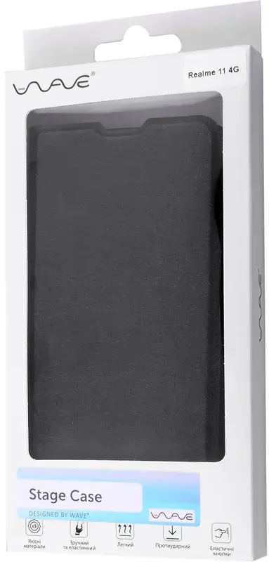 Чохол для Realme 11 WAVE Stage Case (black) - фото - №4