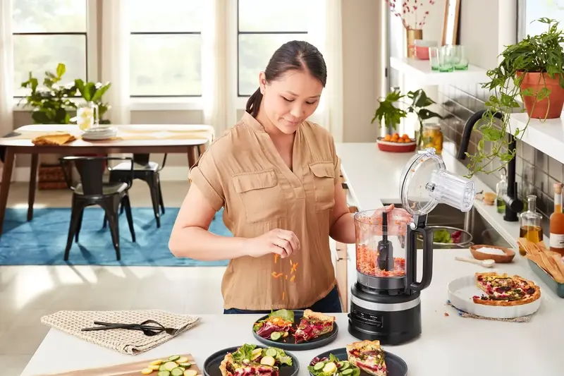 Кухонний комбайн KitchenAid 2,1 л (Матовий чорний) 5KFP0921EBM - фото - №13