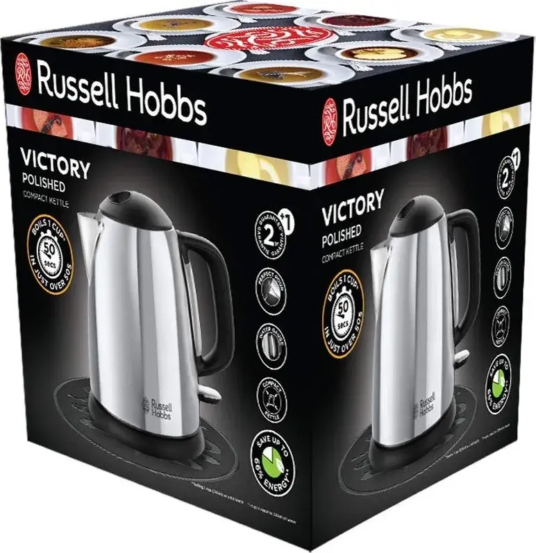 Электрический чайник Russell Hobbs 24990-70 Victory Stainless Steel - фото - №7