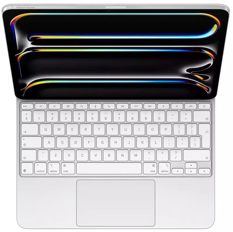 Клавіатура Apple Magic Keyboard for iPad Pro 13inch (M4) UА - White - фото - №1