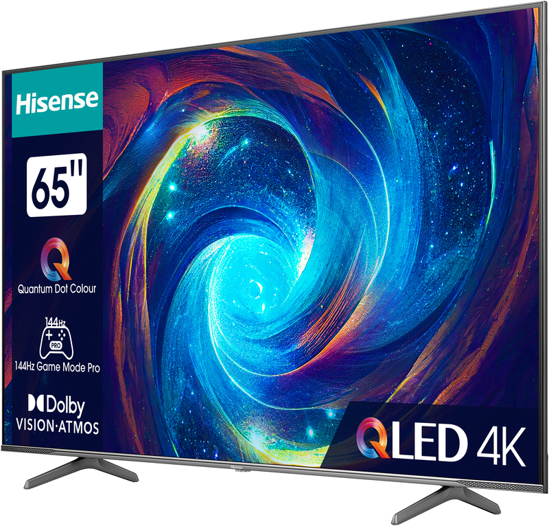 Телевізор Hisense 65" QLED 4K (65E7KQ PRO) фото