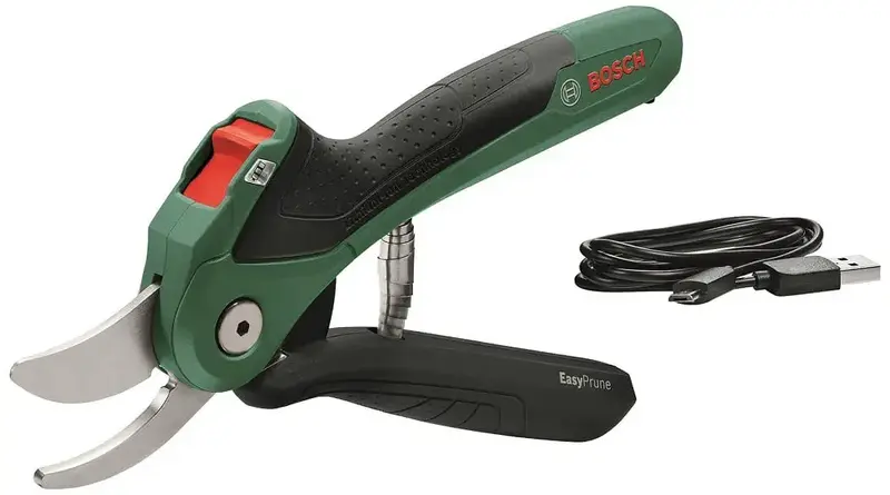 Секатор акумуляторний Bosch EasyPrune, 12V АКБ 2х3Аг (0.600.8B2.102) - фото - №1