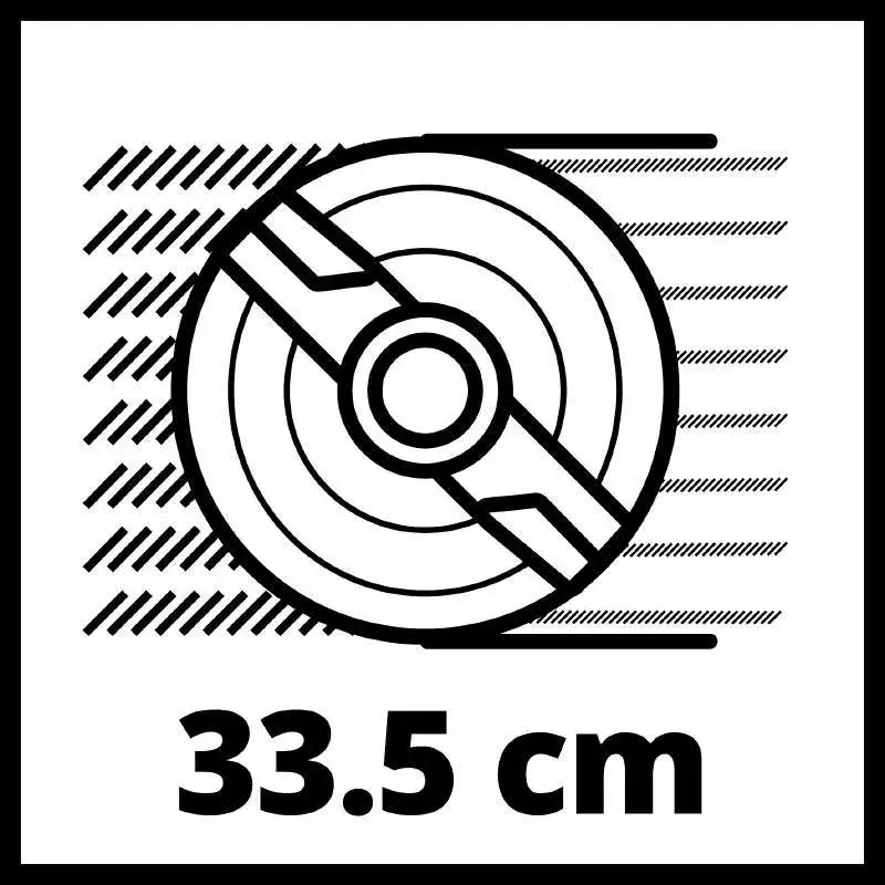 Газонокосилка аккумуляторная Einhell GE-CM 36/34-1 Li-Solo PXC 18V 33.5см без АКБ и ЗУ (3413226) фото