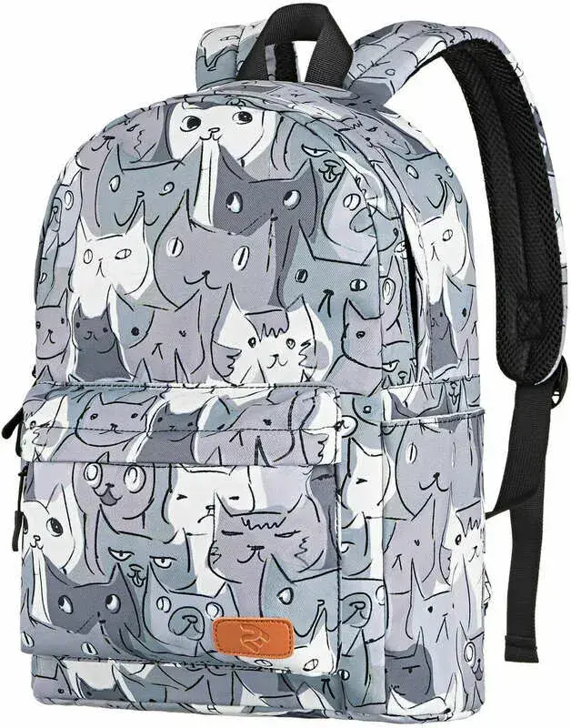 Рюкзак 2Е TeensPack Cats (Grey) 2E-BPT6114GC фото