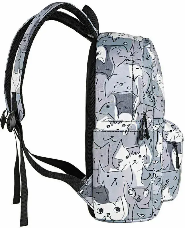 Рюкзак 2Е TeensPack Cats (Grey) 2E-BPT6114GC фото