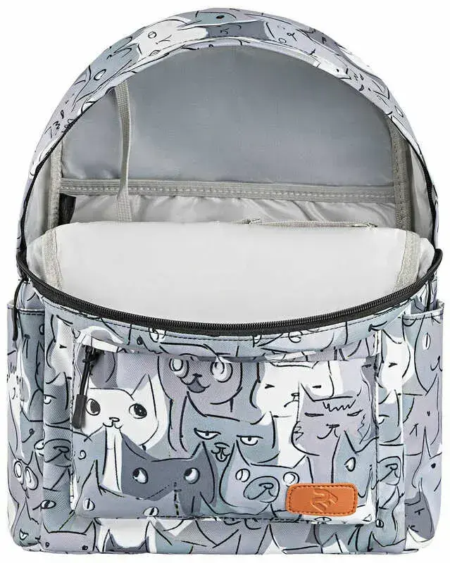 Рюкзак 2Е TeensPack Cats (Grey) 2E-BPT6114GC фото