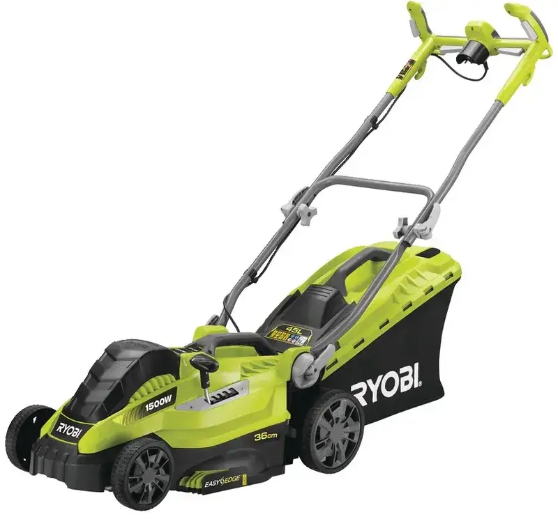 Газонокосарка Ryobi RLM15E36H 1500Вт 36см 45л 20-70мм EasyEdge (5133002345) - фото - №0