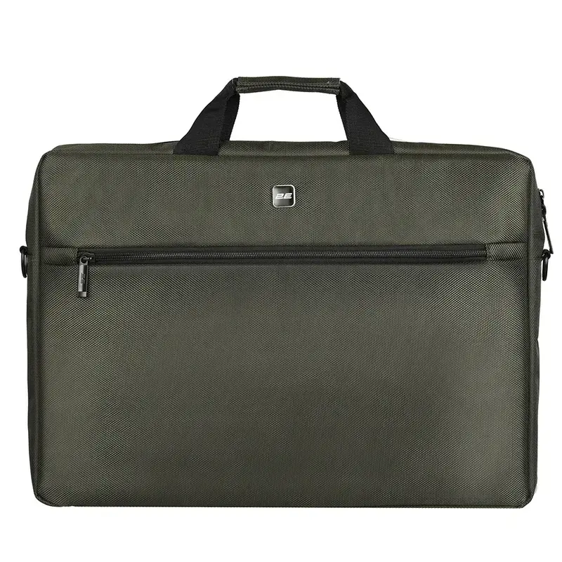 Сумка для ноутбука 2E, Beginner 17", темно-оливкова - фото - №4