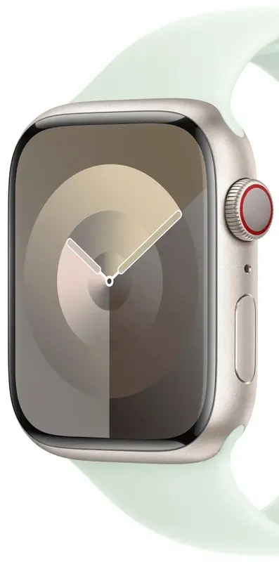 Ремешок для часов Apple Watch 45mm Soft Mint Sport Band - M/L (MWN03ZM/A) - фото - №3