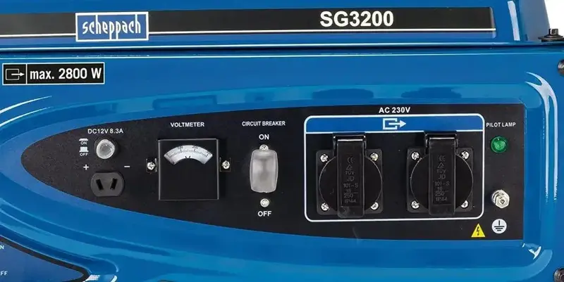 Генератор SCHEPPACH бензиновый SG3200 - фото - №3