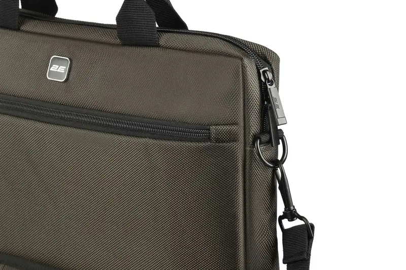 Сумка для ноутбука 2E, Beginner 13.3", темно-оливкова - фото - №5