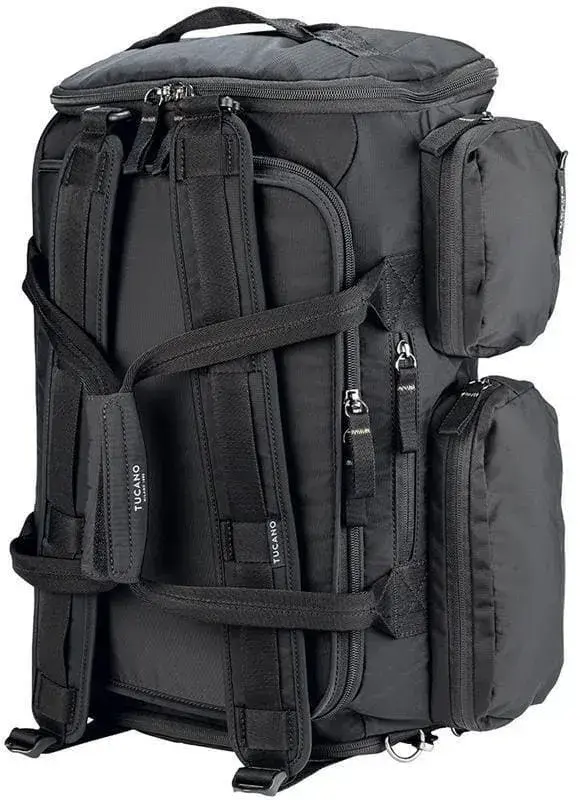 Сумка-рюкзак Tucano Desert Weekender 15.6", чорна - фото - №0