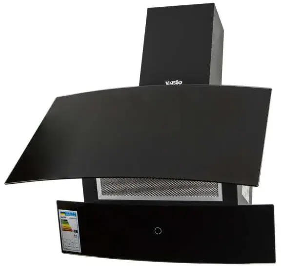 Витяжка VENTOLUX WAVE 60 BK (900) TRC - фото - №2