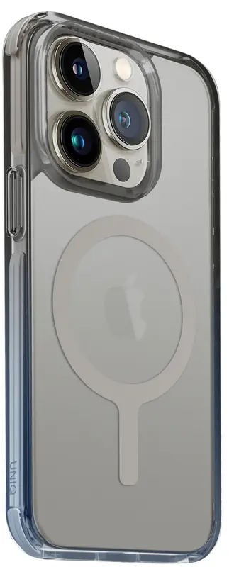 Чохол для Iphone 15 Pro UNIQ HYBRID MAGCLICK CHARGING COMBAT DUO (AF) - STONE DUSTY BLUE/GREY (UNIQ-IP6.1P(2023)-CDDBLGRY) фото