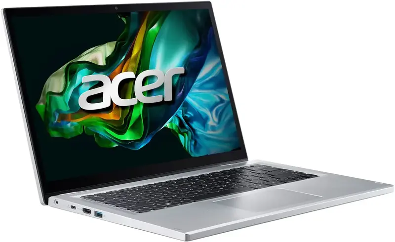 Ноутбук Acer Aspire 3 Spin 14 A3SP14-31PT-35PU Pure Silver (NX.KENEU.001) фото