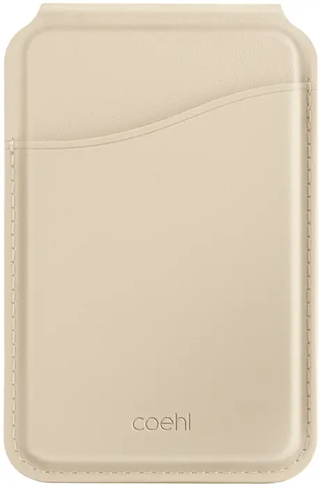 Чохол-гаманець UNIQ COEHL ESME MAGNETIC CARDHOLDER & MIRROR - CREAM (UNIQ-ESMEMCHM-CREAM) - фото - №0