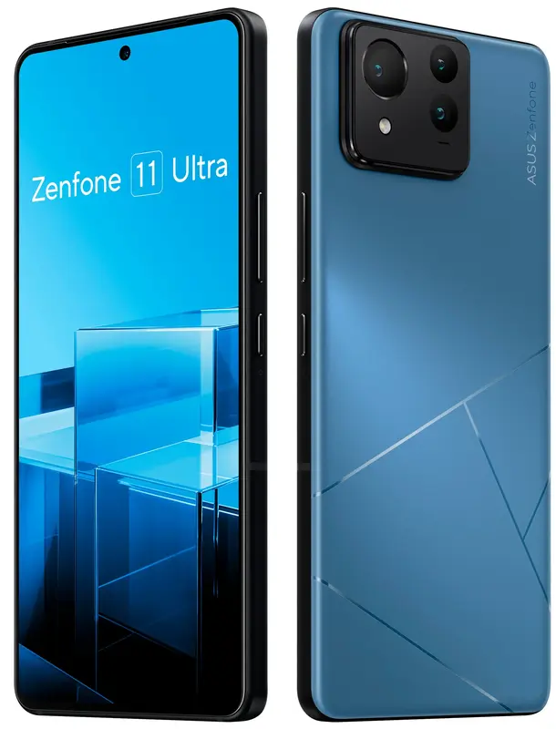 Asus Zenfone 11 Ultra 16/512GB Skyline Blue (90AI00N7-M001H0) - фото - №10