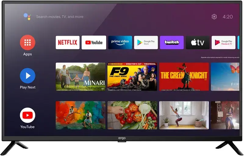 Телевизор Ergo 40" Full HD Smart TV (40GFS5500) фото