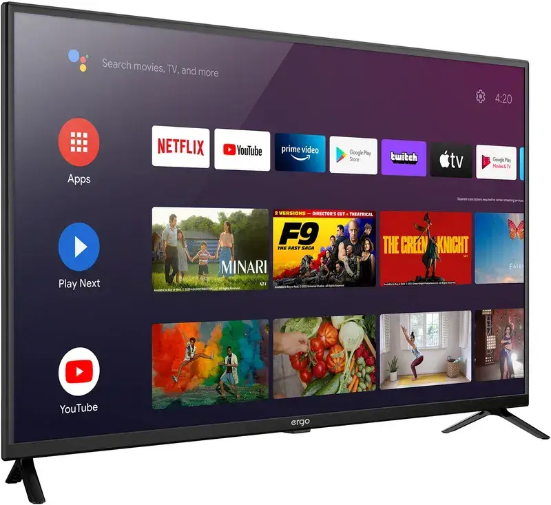 Телевізор Ergo 40" Full HD Smart TV (40GFS5500) фото