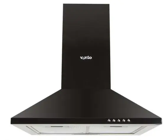 Витяжка VENTOLUX LIDO 50 BK (700) - фото - №1