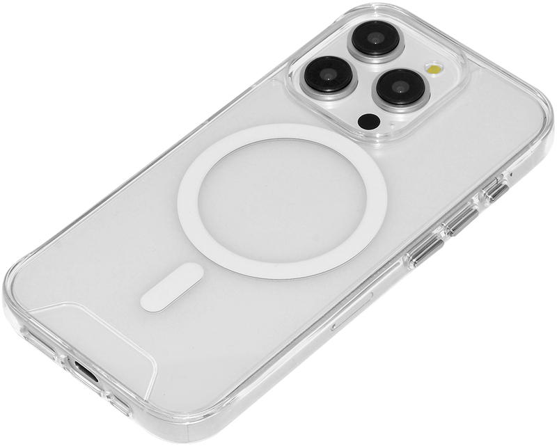 Чохол для iPhone 15 Pro WAVE Sky Case with Magnetic Ring (transparent) - фото - №3