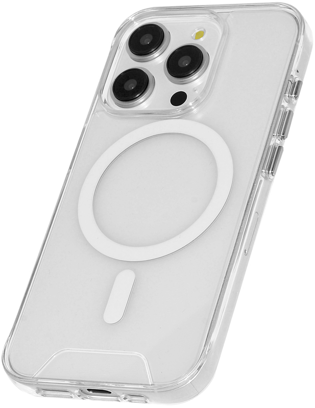 Чохол для iPhone 15 Pro WAVE Sky Case with Magnetic Ring (transparent) - фото - №1