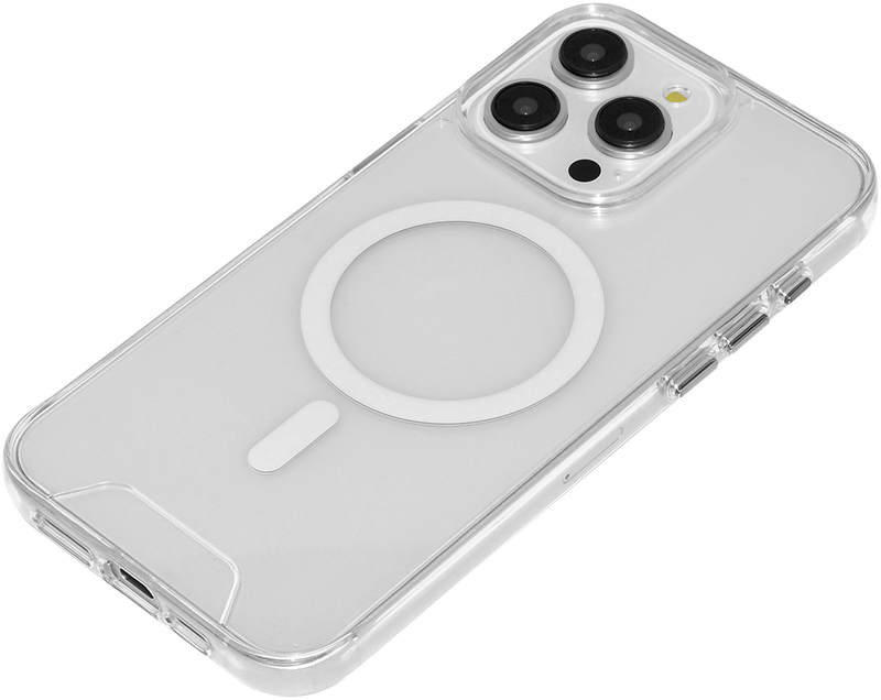Чохол для iPhone 15 Pro Max WAVE Sky Case with Magnetic Ring (transparent) - фото - №3