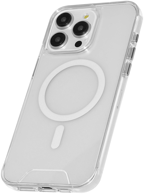 Чохол для iPhone 15 Pro Max WAVE Sky Case with Magnetic Ring (transparent) - фото - №1