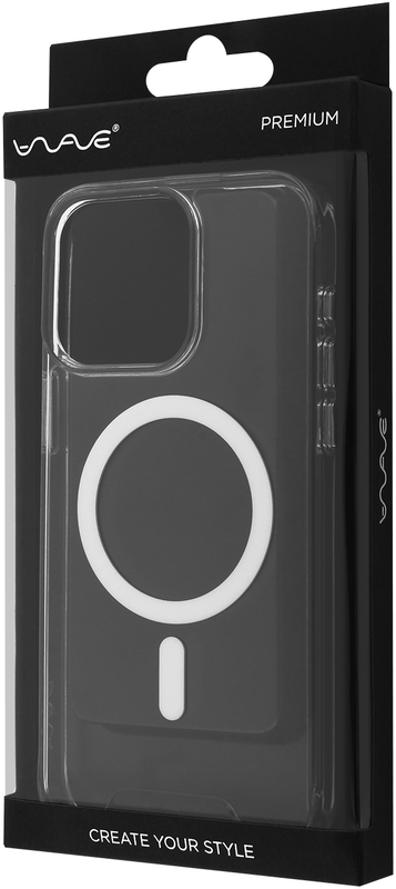 Чохол для iPhone 15 Pro Max WAVE Sky Case with Magnetic Ring (transparent) - фото - №4