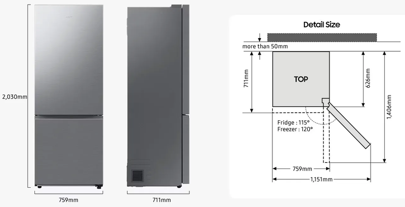 Холодильник Samsung RB53DG703ES9UA BMF фото