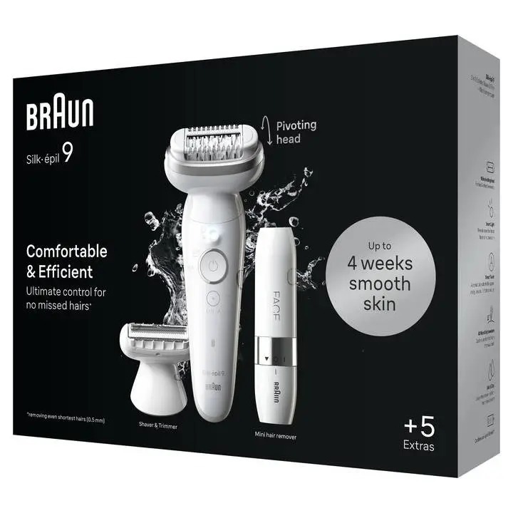 Эпилятор Braun Silk-epil 9 SES 9-341 (80743176) - фото - №3