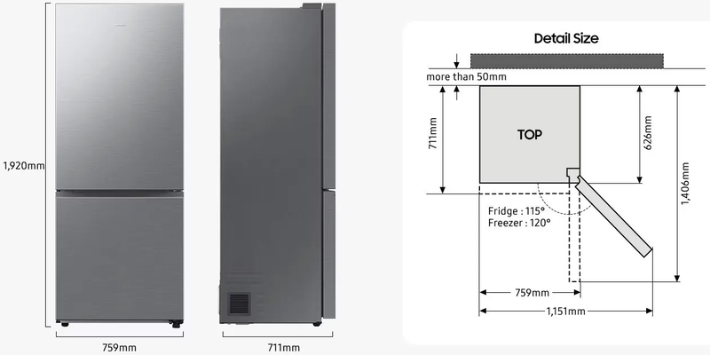 Холодильник Samsung RB50DG602ES9UA BMF фото