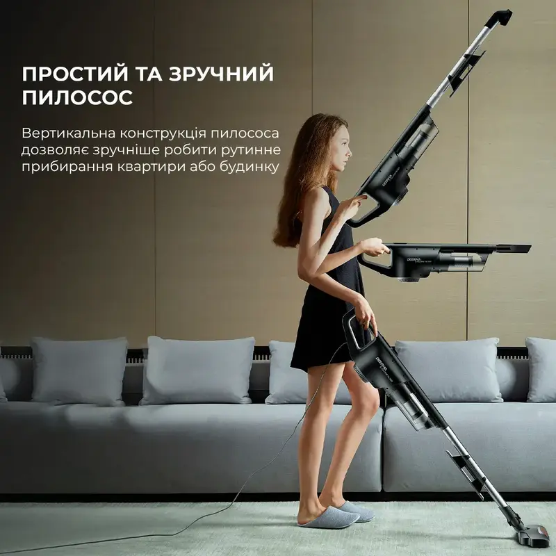 Пилосос Deerma Stick Vacuum Cleaner Cord (DX600) - фото - №4