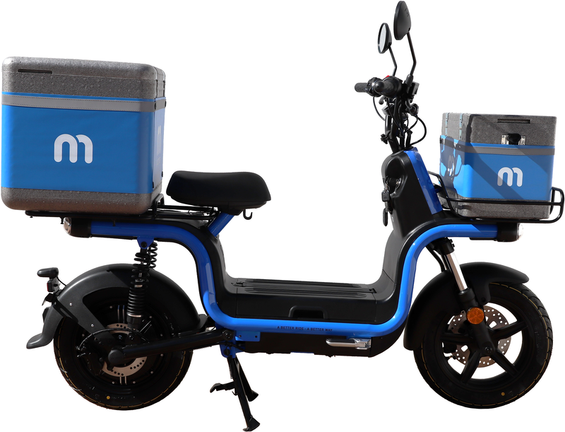 Электроскутер AIMA XIO MA U1 L1E 2520 W/h (blue) фото