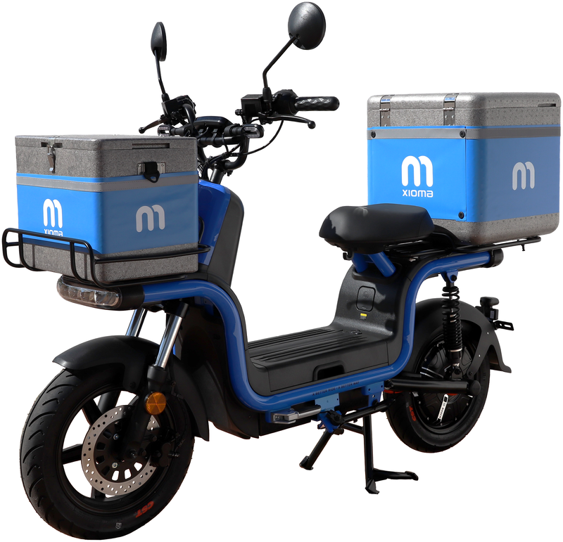 Электроскутер AIMA XIO MA U1 L1E 2520 W/h (blue) фото