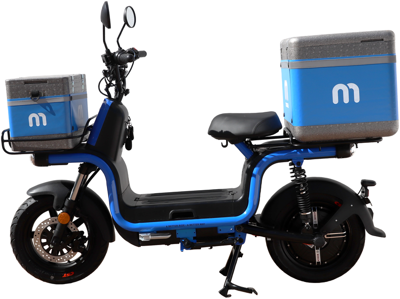 Электроскутер AIMA XIO MA U1 L1E 2520 W/h (blue) фото
