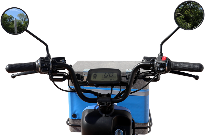 Электроскутер AIMA XIO MA U1 L1E 2520 W/h (blue) фото