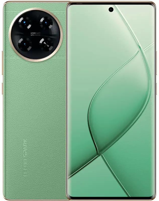 TECNO Spark 20 PRO+ (KJ7) 8/256GB (Magic Skin Green) - фото - №0